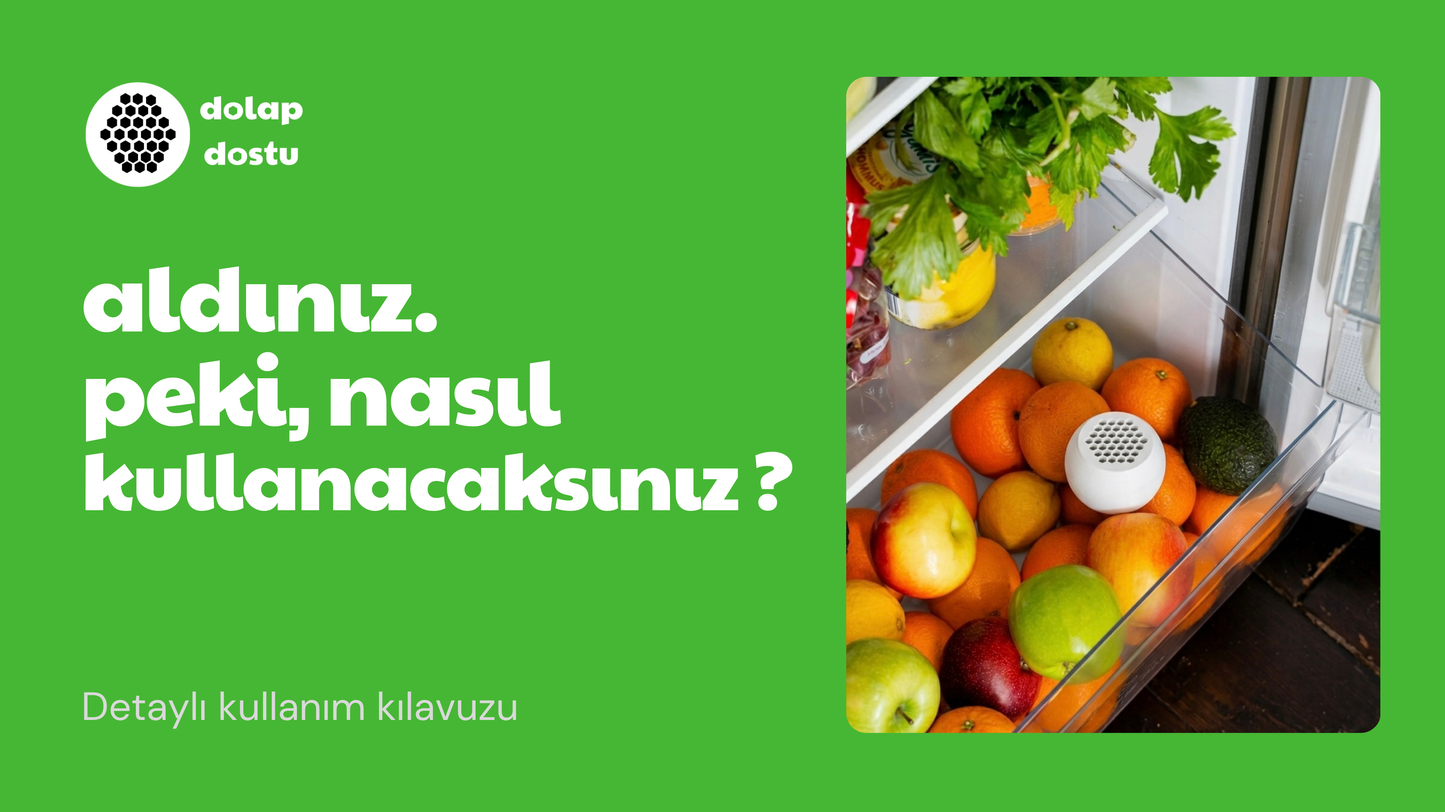 dolapdostu | Akıllı Buzdolabı Hava Arındırıcı ve Küf Önleyici