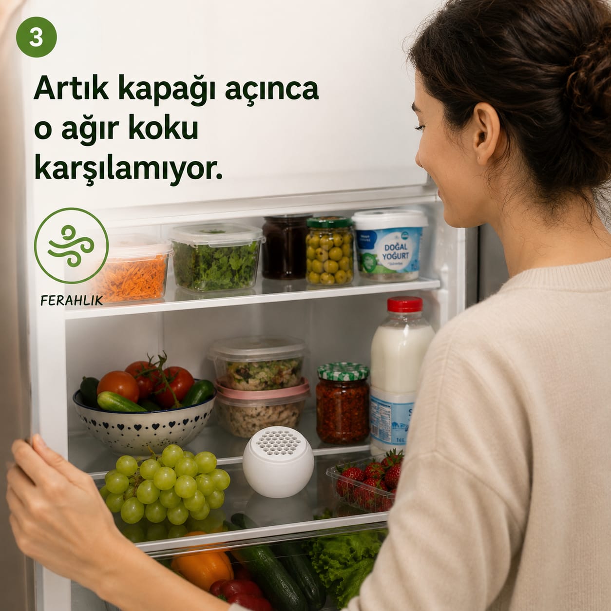 DolapDostu | Gıdaları Daha Uzun Süre Taze Tutmaya Yardımcı – Kötü Kokuları Azaltan Buzdolabı Çözümü